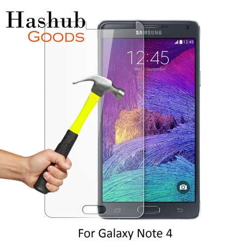 HD 9H Tempered Glass Clear Screen Protector for Samsung Galaxy Note 4