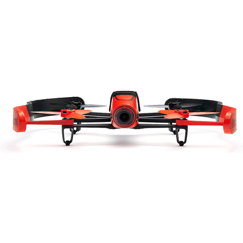 Parrot BeBop Drone 14 MP Full HD 1080p Fisheye Camera Quadcopter (Red) - PF722000