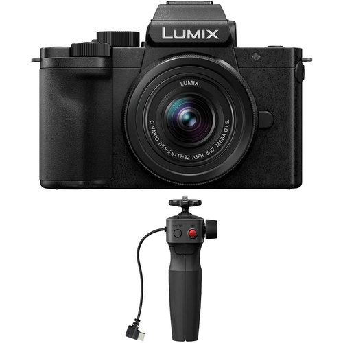 Panasonic LUMIX G100D 4K Mirrorless Camera with 12-32mm Lens and Tripod Grip - DC-G100DVK