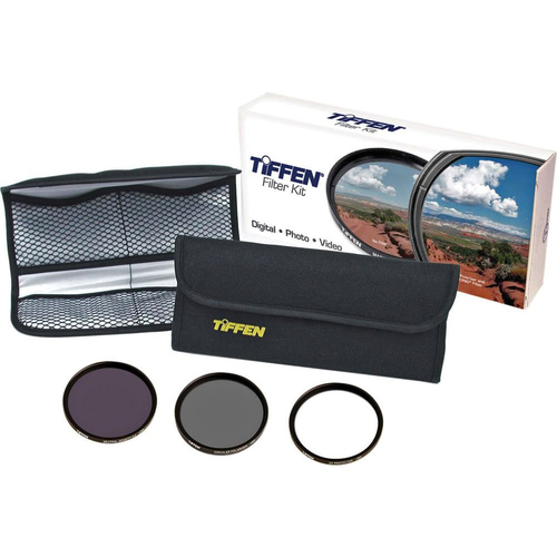 Tiffen 52mm Digital Essentials Filter Kit ( UVP, CP, ND6 )