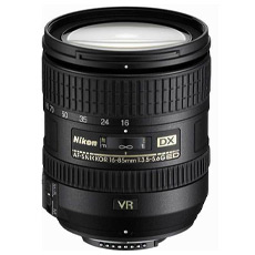 Nikon AF-S DX NIKKOR 16-85mm f/3.5-5.6G ED VR Lens