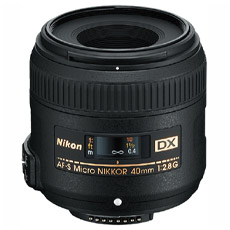 AF-S DX Micro-NIKKOR 40mm f/2.8G Lens