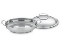 Cuisinart Chef's Classic 12-inch Stainless Everyday Pan with Dome Cover