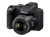 Nikon COOLPIX P500 12MP Black Digital Camera with 36x Optical Zoom