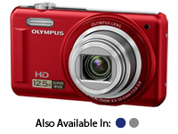 Olympus VR-320 14MP 12.5x Super Wide Zoom Digital Camera