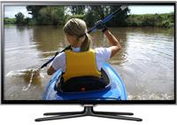 UN46ES6500 46-inch 1080p 120hz 3D Slim LED HDTV with 4 Glasses Included