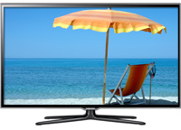 UN46ES6580 46-inch 120hz 3D Slim LED HDTV with Built-in Webcam & 4 Glasses Included