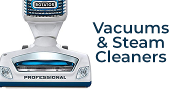 VACUUMS AND STEAM CLEANERS