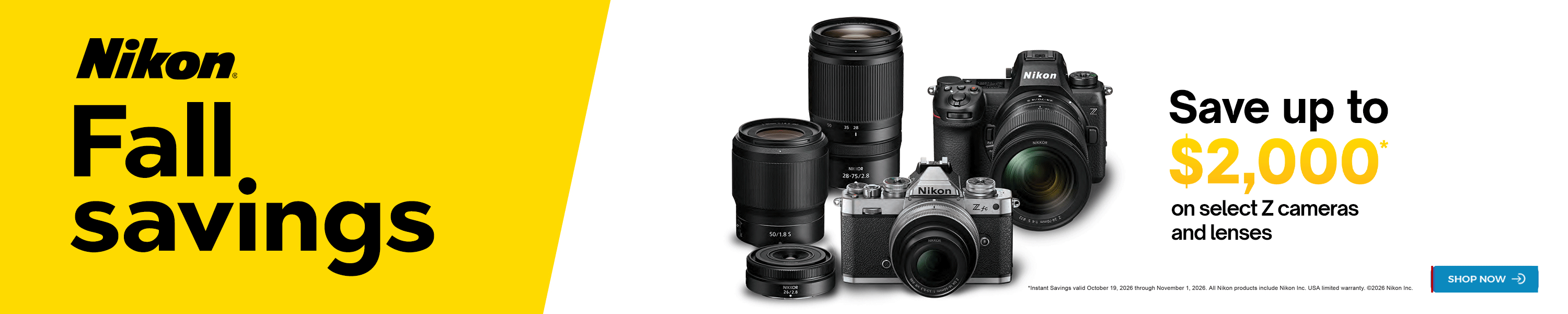 Nikon Savings