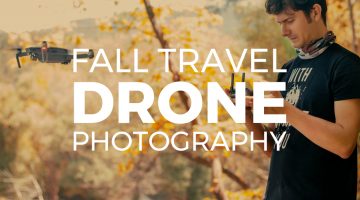 Fall Travel Drone Photography