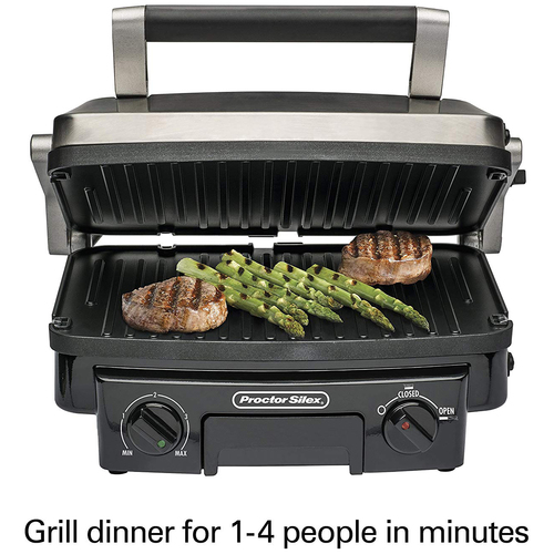 Hamilton Beach Proctor Silex 5 In 1 Indoor Countertop Contact