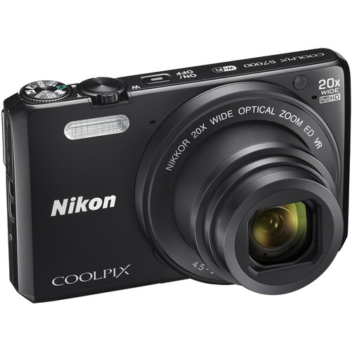 Nikon Coolpix S7000 16MP 1080p WiFi Digital Camera w/ 20X Optical Zoom - Refurbished