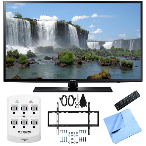 Samsung UN55J6200 - 55-Inch Full HD 1080p 120hz LED HDTV Slim Flat Wall Mount Bundle