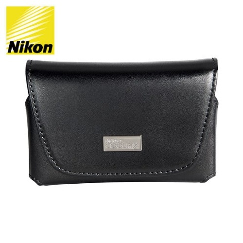 Nikon Black Leather Horizontal Case