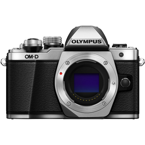 Olympus OM-D E-M10 Mark II Mirrorless Micro Four Thirds Digital Camera Body (Silver)
