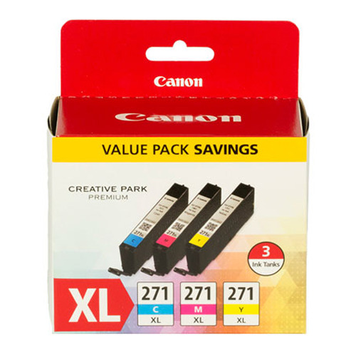 Canon CLI-271XL 3 Color Value Pack