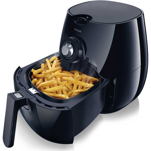 Philips AirFryer with Rapid Air Technology, Black - Factory Refurbished
