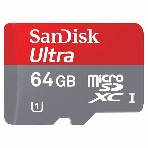 Imaging Ultra microSDXC 64GB UHS Class 10 Memory Card w/ Adapter