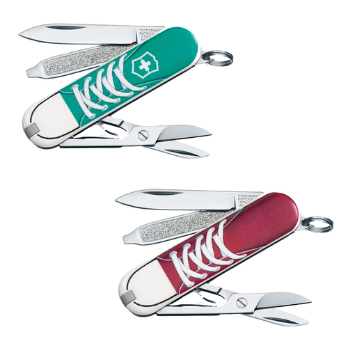 Victorinox Swiss Army 2-Pack 58mm Sneakers Classic Pocket Knife - (53120)