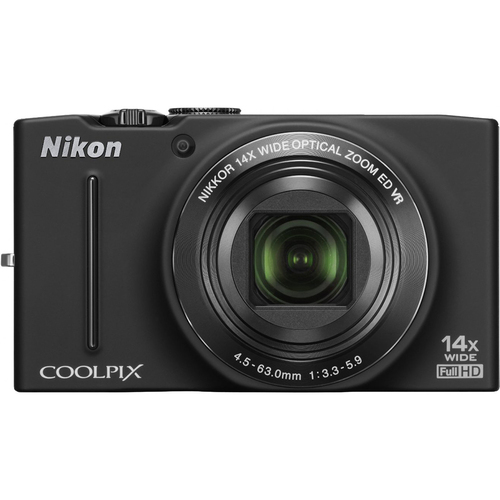 Nikon COOLPIX S8200 14x Zoom 16MP Digital Camera (Black) Refurbished