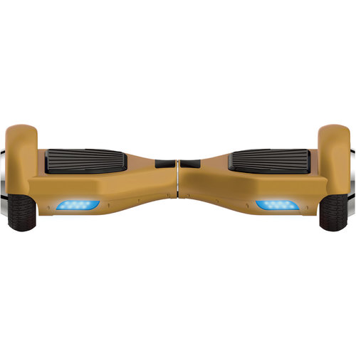 Self Balancing Horizontal Electric Scooter with Front LED Lights (Gold)