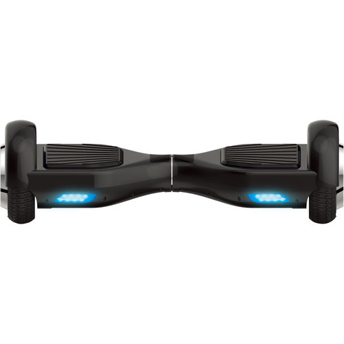 Self Balancing Horizontal Electric Scooter with Front LED Lights (Black)