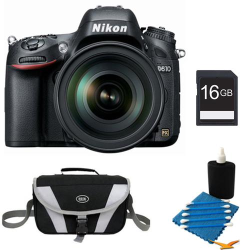 Nikon D610 FX-format 24.3 MP 1080p video Digital SLR Camera with 28-300mm Lens Kit