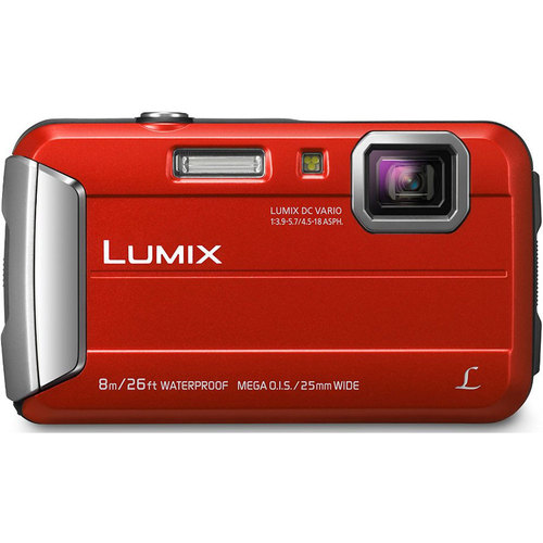 Panasonic LUMIX DMC-TS30 Active Lifestyle Tough Red Digital Camera - OPEN BOX