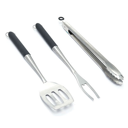 Broil King Sovereign 3-Piece Forged Stainless Steel Tool Set - 64952