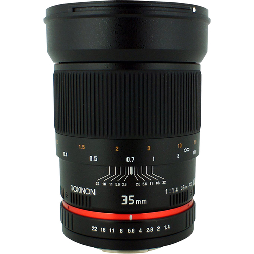 Rokinon 35mm f/1.4 Wide-Angle US UMC Aspherical Lens for Olympus - OPEN BOX
