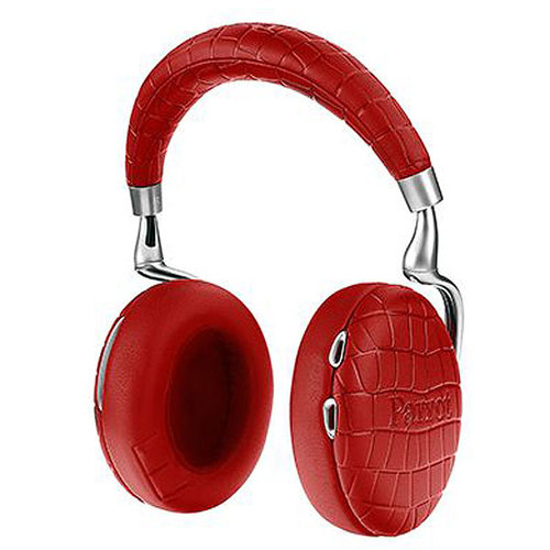 Parrot Zik 3 Wireless Bluetooth Headphones w/ Wireless Charger (Red Croc)