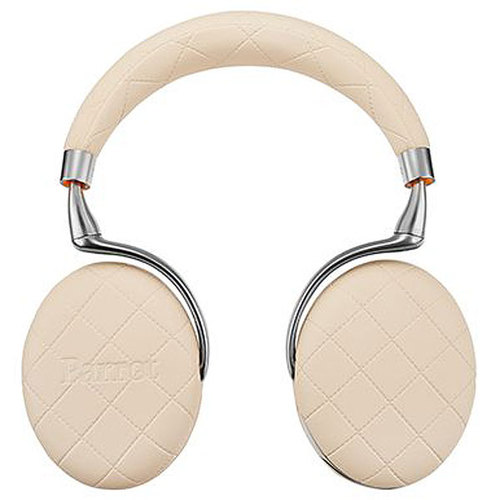 Parrot Zik 3 Wireless Bluetooth Headphones w/ Wireless Charger (Ivory Overstitched)