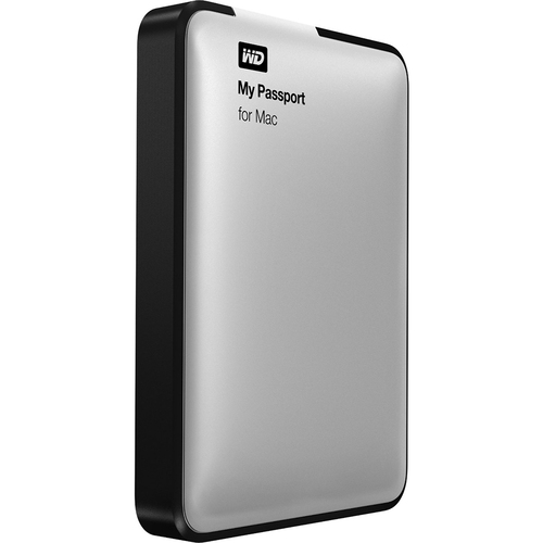 WD My Passport for Mac 500GB Portable External Hard Drive Storage USB 3.0
