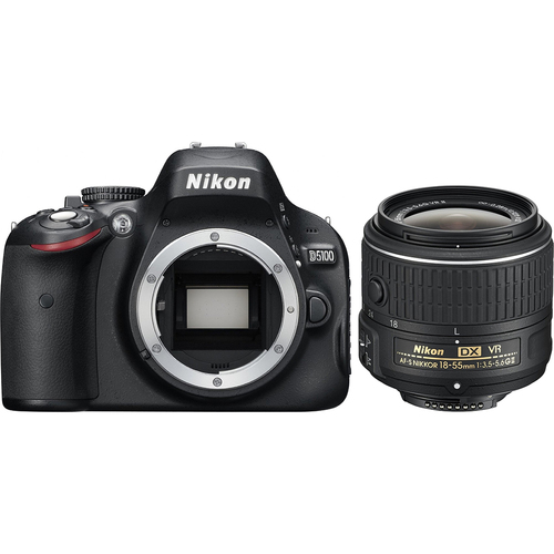 Nikon D5100 16.2 MP 1080p Digital SLR Camera w 18-55mm VR II Lens -Factory Refurbished
