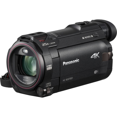Panasonic HC-WXF991K 4K Ultra HD Camcorder with Wi-Fi, Multi Scene Twin Camera - Black