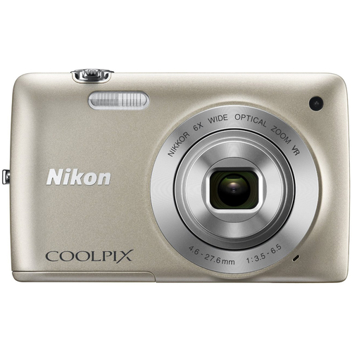 Nikon COOLPIX S4300 16MP Digital Camera with 3-inch Touchscreen (Silver) Refurbished