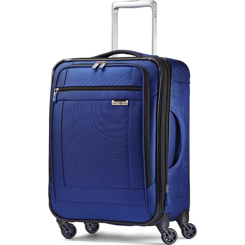 Samsonite SoLyte 20` Carry On Expandable Spinner Luggage -True Blue