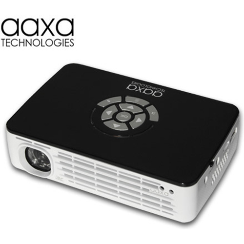 AAXA Technologies P300 Pico Pocket Projector, 300 Lumens HD, MP4 player  (Certified Refurbished)
