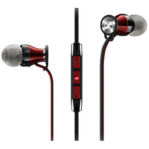 Sennheiser Momentum In-Ear Headphones for iOS Devices - Red/Black (506231)