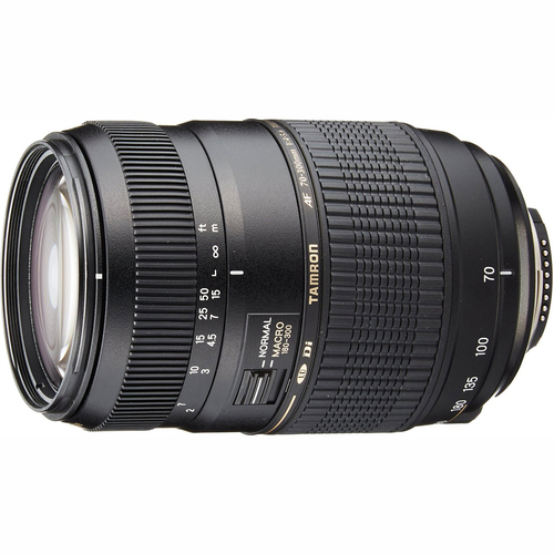 Tamron 70-300mm f/4-5.6 DI LD Macro Lens f/ Nikon AF w/ Built-in Motor - OPEN BOX