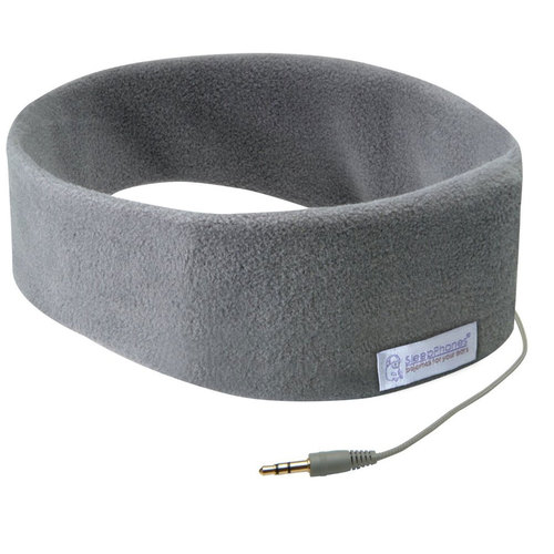 AcousticSheep SleepPhones Wireless Headphones - One Size Fits Most (Gray) SB5GM