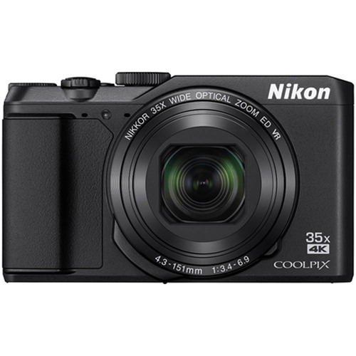 Nikon COOLPIX A900 20MP HD Digital Camera w/ 35x Optical Zoom & Built-in Wi-Fi - Black