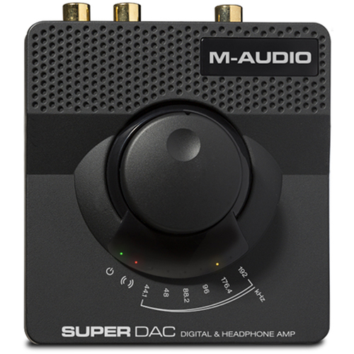 M-Audio Super DAC 24 bit/192 kHz USB Audio DAC with Analog & Digital Outputs