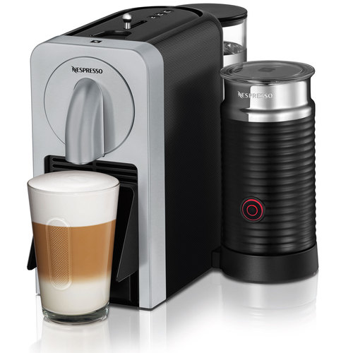 Nespresso Prodigio Smart Connected Coffee, Espresso Maker and Milk Frother (Silver)
