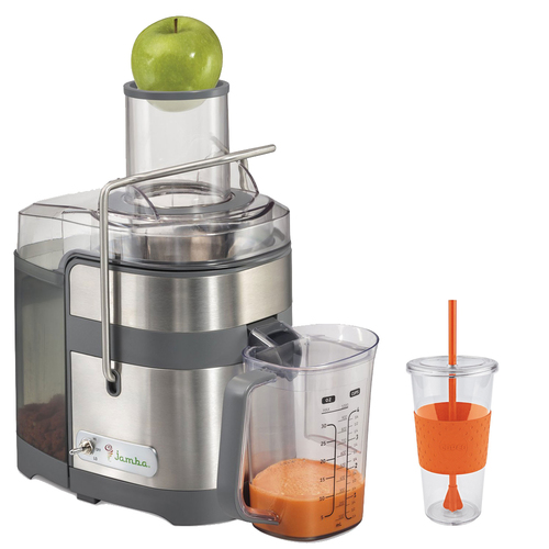 Jamba Appliances Centrifugal Juice Extractor, Gray + Copco Togo Cup Mug