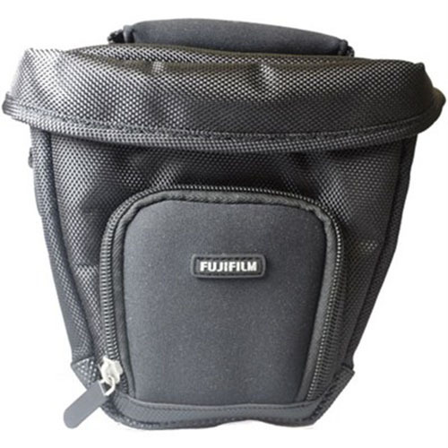 Fujifilm Finepix Super-Zoom V-Shaped Digital Camera Case (Black)