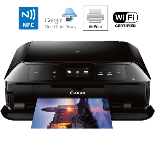 Canon MG7720 Printer Scanner & Copier with Wi-Fi Airprint & Cloud Print Ready (Black)