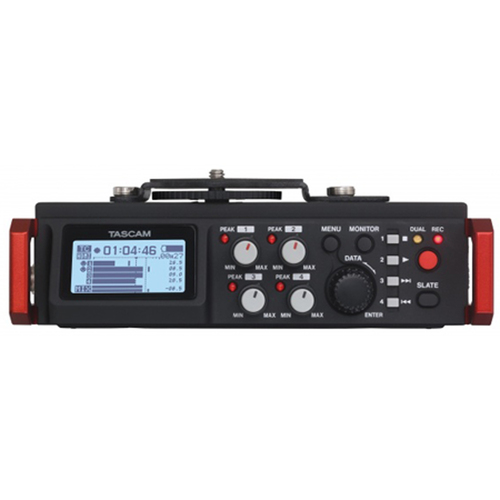 6-Track Field Recorder for DSLR with SMPTE Timecode - DR-701D