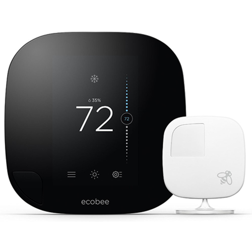 Ecobee Smarter Wi-Fi Thermostat with Remote Sensor - 2nd Generation