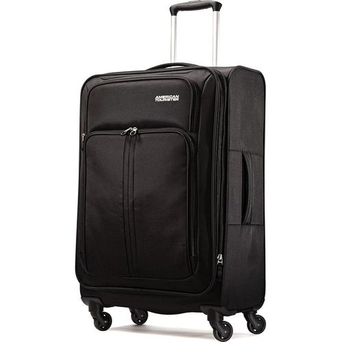 American Tourister Splash Spin LTE 24` Black Spinner Luggage